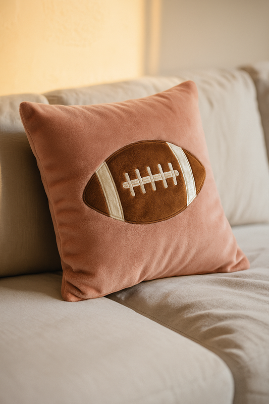 Blush Playbook Pillow