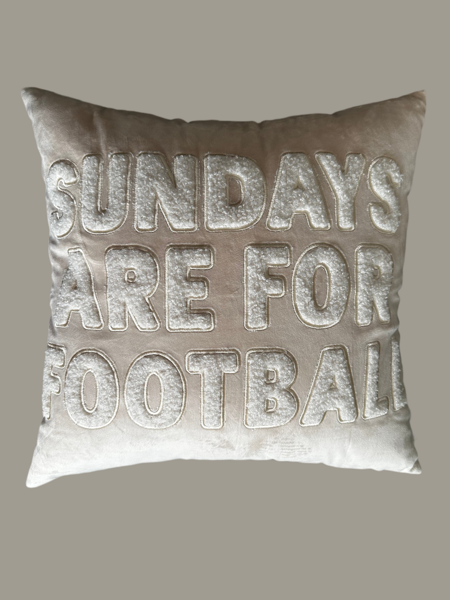 Sundays Are For Football Pillow